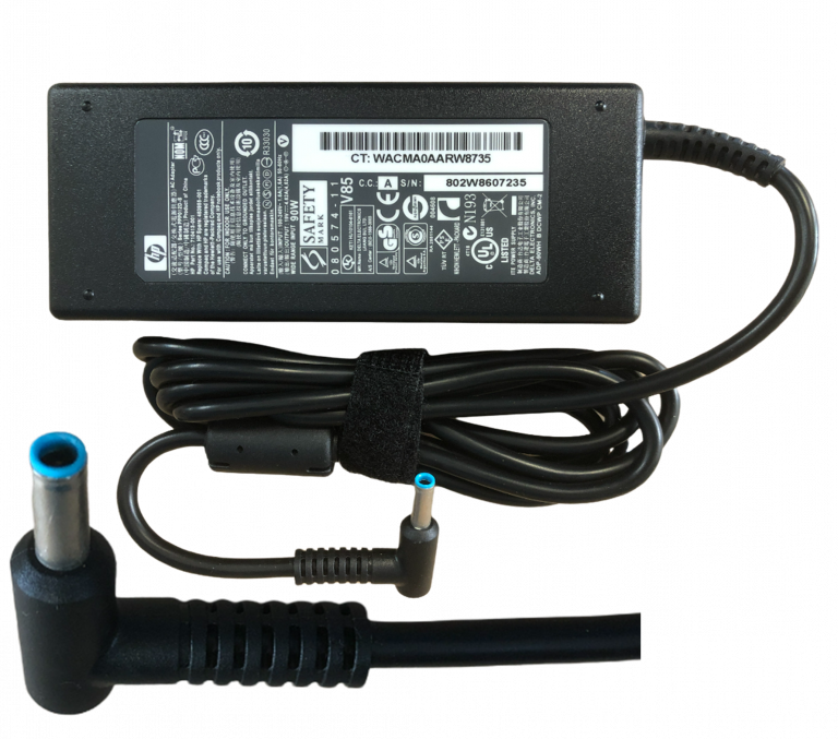 Cargador HP punta azul 19.5V, 4.62A, punta 4.5*3.0, 90w