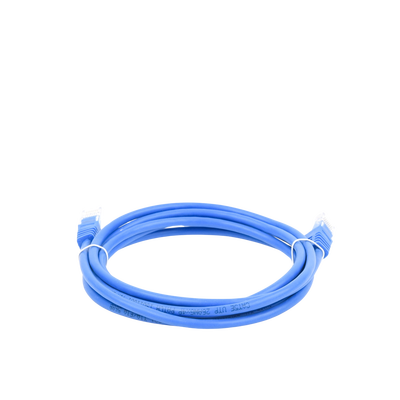 Cable de parcheo UTP Cat6 - 2 m - azul