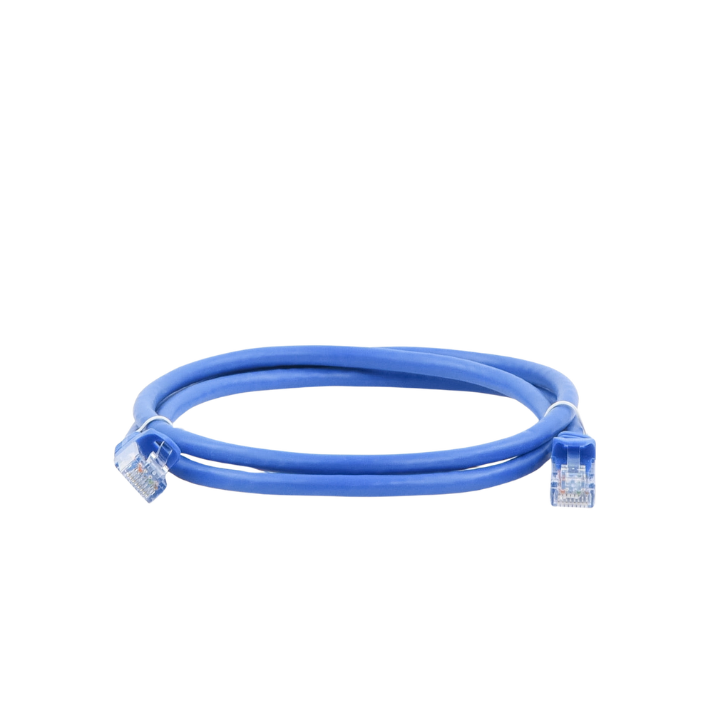 Cable de parcheo UTP Cat6 - 1 m - azul