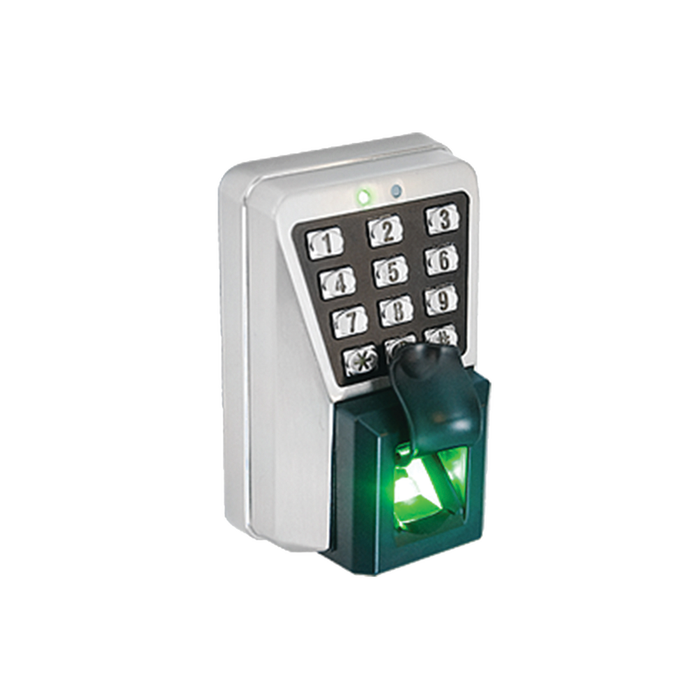 Lector IP de Huella y Proximidad con Teclado Antivandálico para Exterior ZK MA500