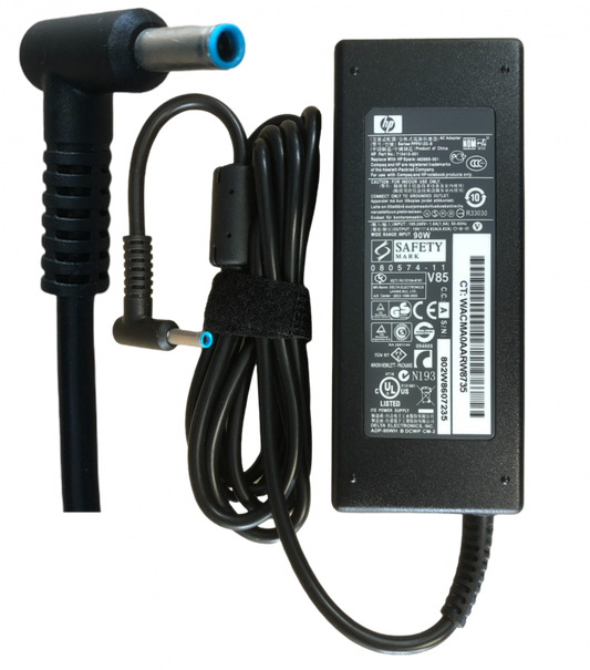 Cargador HP punta azul  19.5V, 4.62A, punta 4.5*3.0, 90w