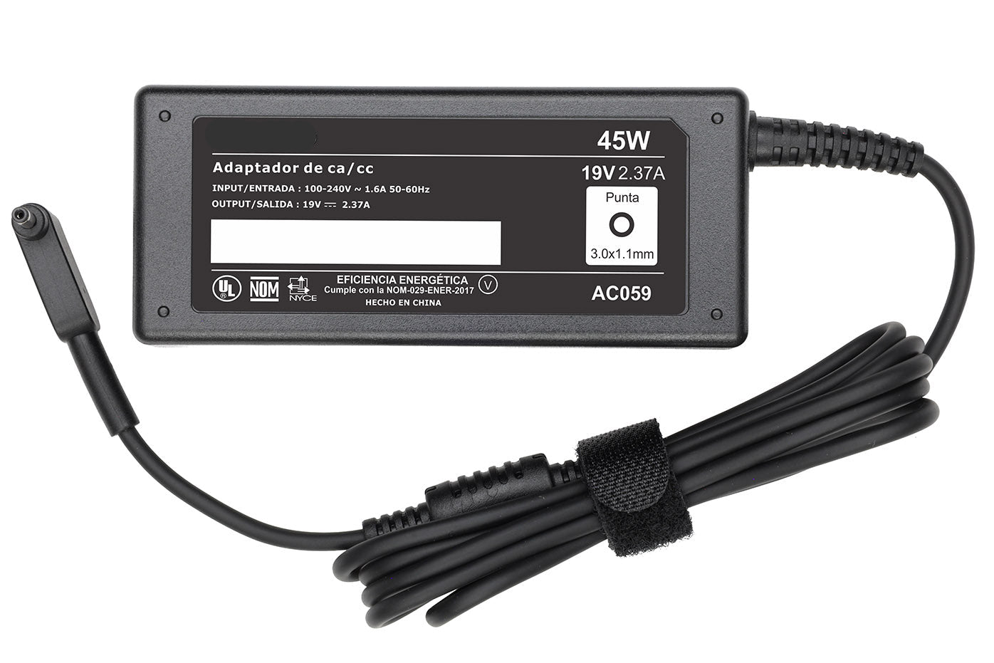Cardador para Laptop compatible Acer 19v 2.37A 45W