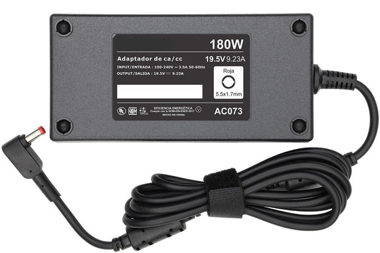 Cardador para Laptop compatible Acer 19.5v 9.23A 180W