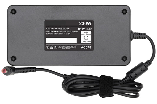 Cardador para Laptop compatible Acer 19.5v 11.80A 230W