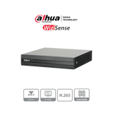 DVR de 8 canales 5MP Lite con WizSense y H.265+. Soporta 8 canales + 4 IP, o hasta 12 canales IP.