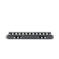 Organizador de Cables Horizontal de 1U para Rack de 19", Fabricado en Polímero Resistente a Deformaciones y Rayones