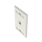 Placa Panduit de 1 ventana tipo keystone