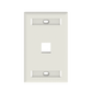 Placa Panduit de 1 ventana tipo keystone