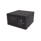 Gabinete de Pared con Puerta de Cristal Templado, 635 mm de Profundidad, 6U Rack de 19'', Acero Reforzado